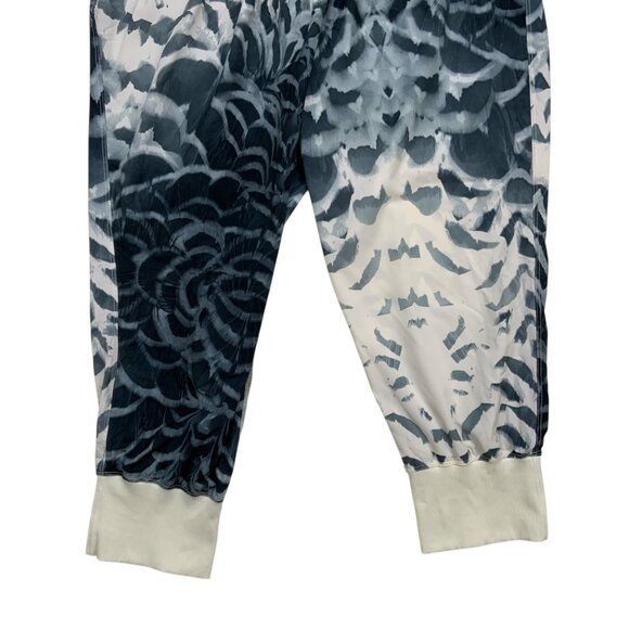 Lululemon Dance To Yoga Pants 10 Pretty Plume Angel Wing Adjustable Waist Crop - Picture 11 of 14